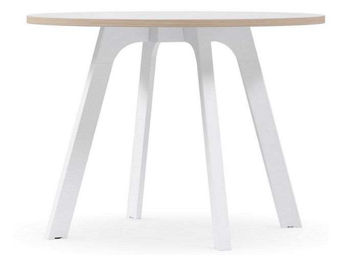 DD Toro Meeting Table White Base