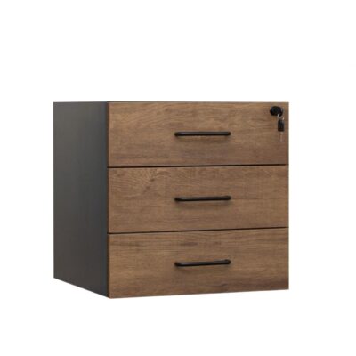 GP Regal System Commercial Office Fixed Desk Pedestal 3 Drawers