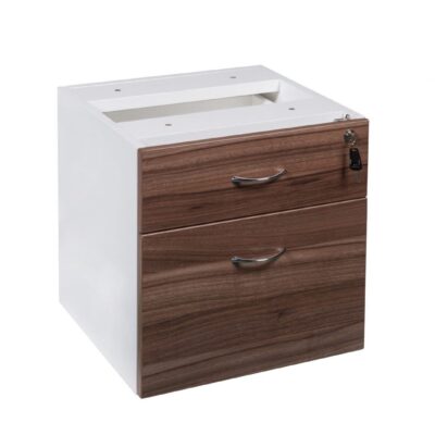 GP CasnanSystem Commercial Office Fixed Desk Pedestal 1 Drawer + 1 File