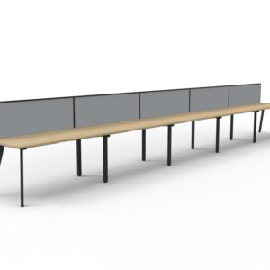 RL Aeternum Single Sided Workstation with Screens